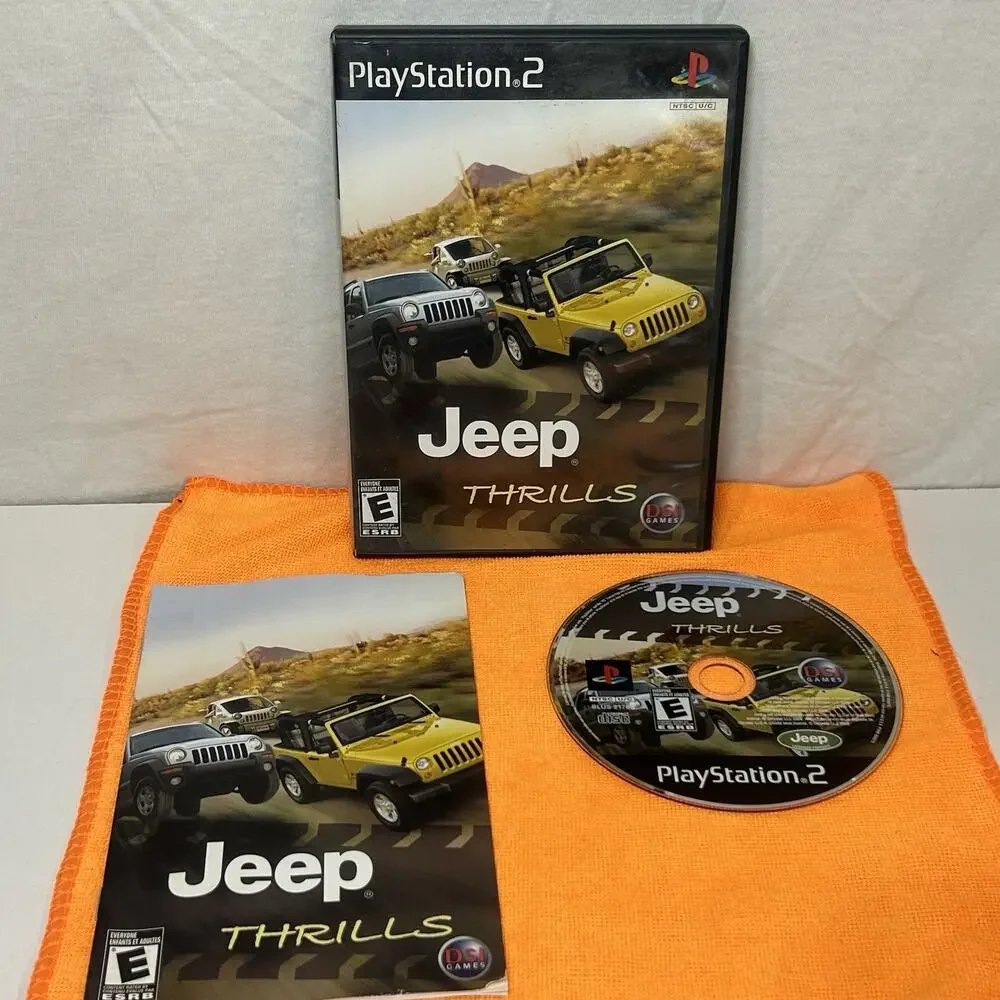 Jeep Thrills (Sony PlayStation 2, 2008) PS3 Complete